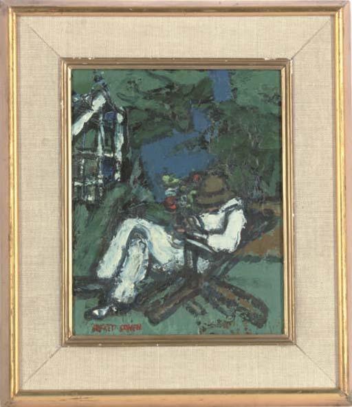 Alfred Cohen - Garden work; and Spectator