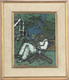 Alfred Cohen - Garden work; and Spectator