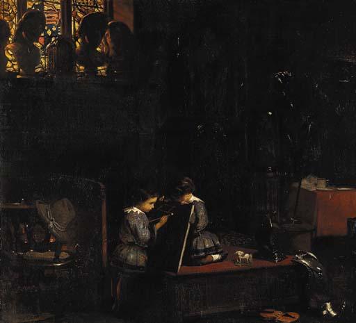 Alfred Corbould - The Artist\'s Children