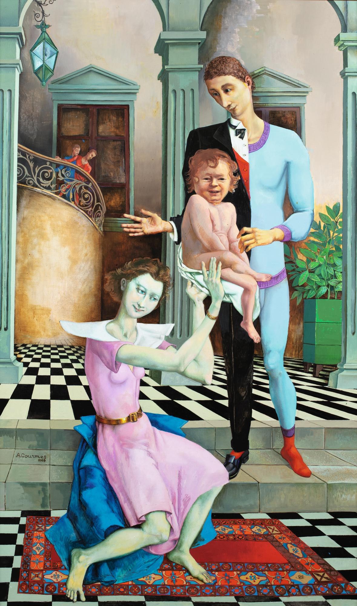 Alfred Courmes - La Famille Sponsorisée