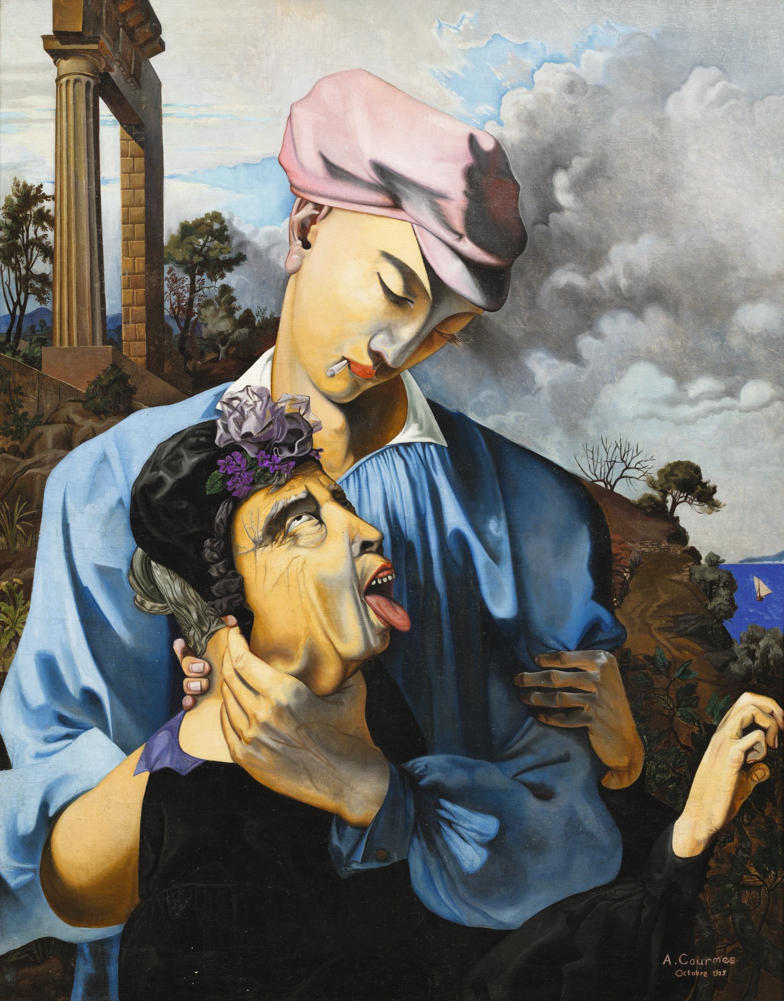 Alfred Courmes - L\'Etrangleur À La Casquette Rose