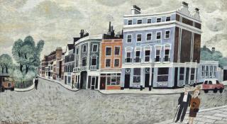 Alfred Daniels, R.W.S. - The Old Pier Hotel, Chelsea