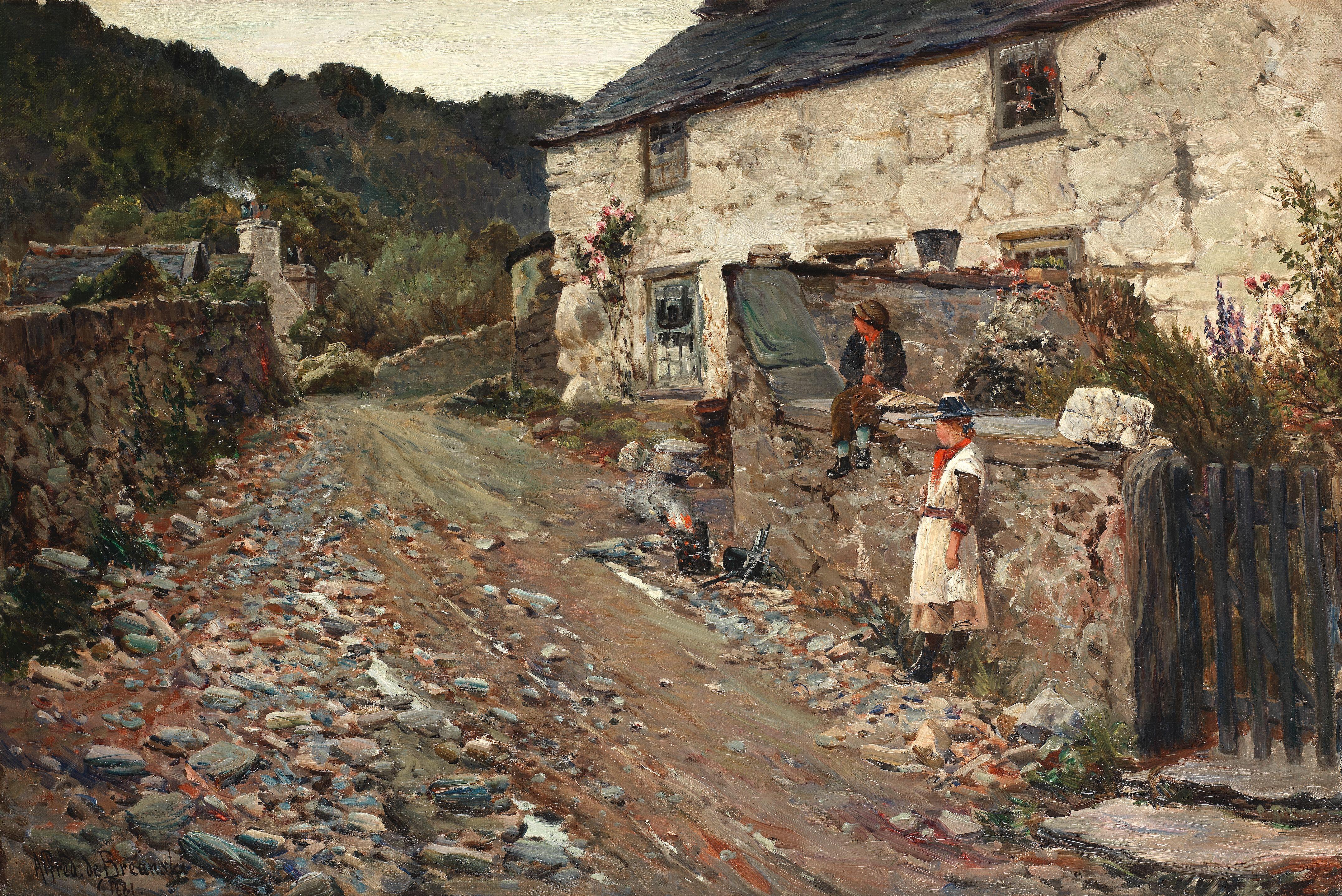 Alfred de Bréanski, RBA - A Welsh village