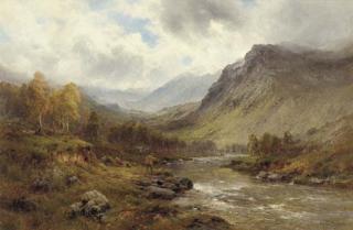 Alfred De Bréanski, Snr. - A Perthshire salmon river