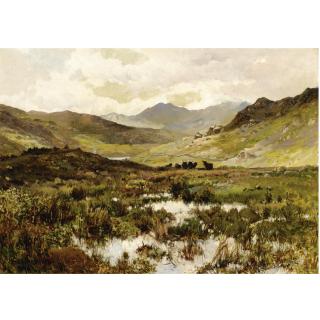 Alfred de Bréanski Snr. - Snowdon From Capel Curig