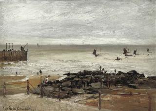 Alfred de Bréanski, Snr - The East Parade, Hastings