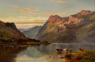 Alfred De Breanski - A Perthshire Valley