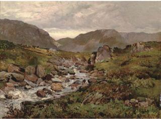 Alfred de Bréanski - Capel Curig, North Wales