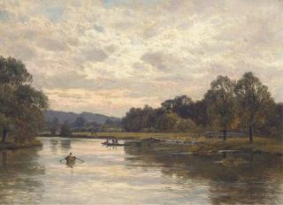 Alfred de Bréanski - The Falls of Penlon Hook