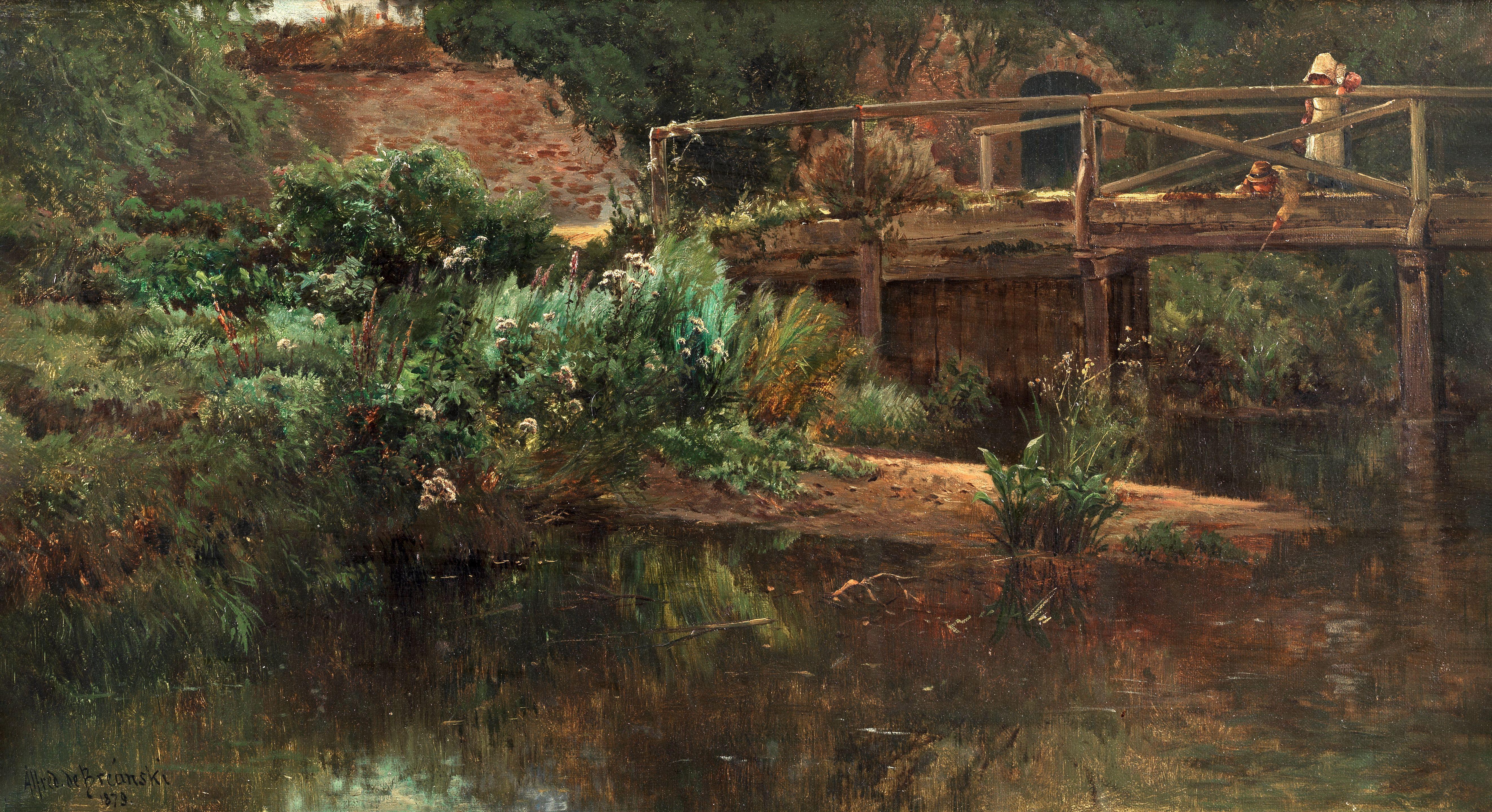 Alfred De Bréanski - \'The Limpid Stream\'