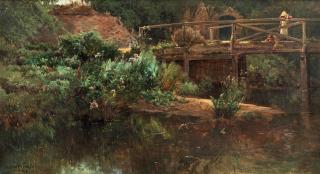 Alfred De Bréanski - \'The Limpid Stream\'