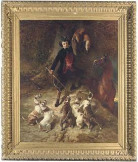 Alfred de Dreux - The Death