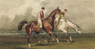 Alfred De Dreux - The morning gallop