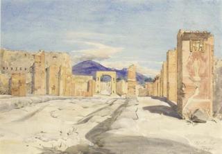 Alfred Downing Fripp, R.W.S - Pompeii, Italy