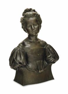 Alfred Drury - The age of innocence (bust of Gracie Doncaster)