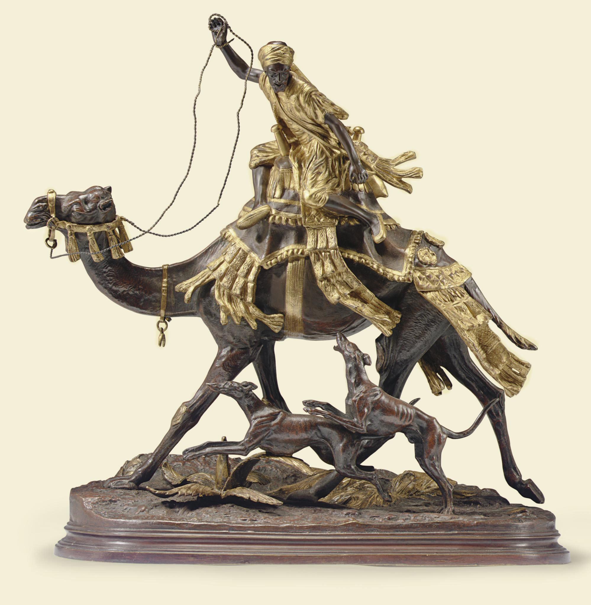 Alfred Dubucand - Hunting in the Sahara