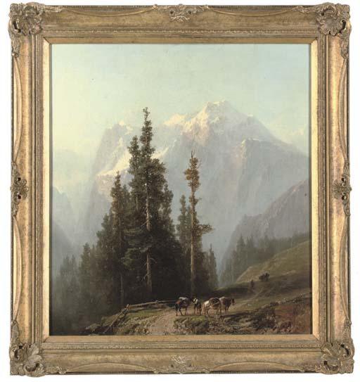 Alfred Eduard Agenor de Bylandt - A pass through the mountains