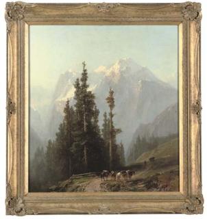 Alfred Eduard Agenor de Bylandt - A pass through the mountains