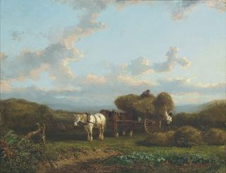 Alfred Eduard Agenor de Bylandt - Loading the haywain