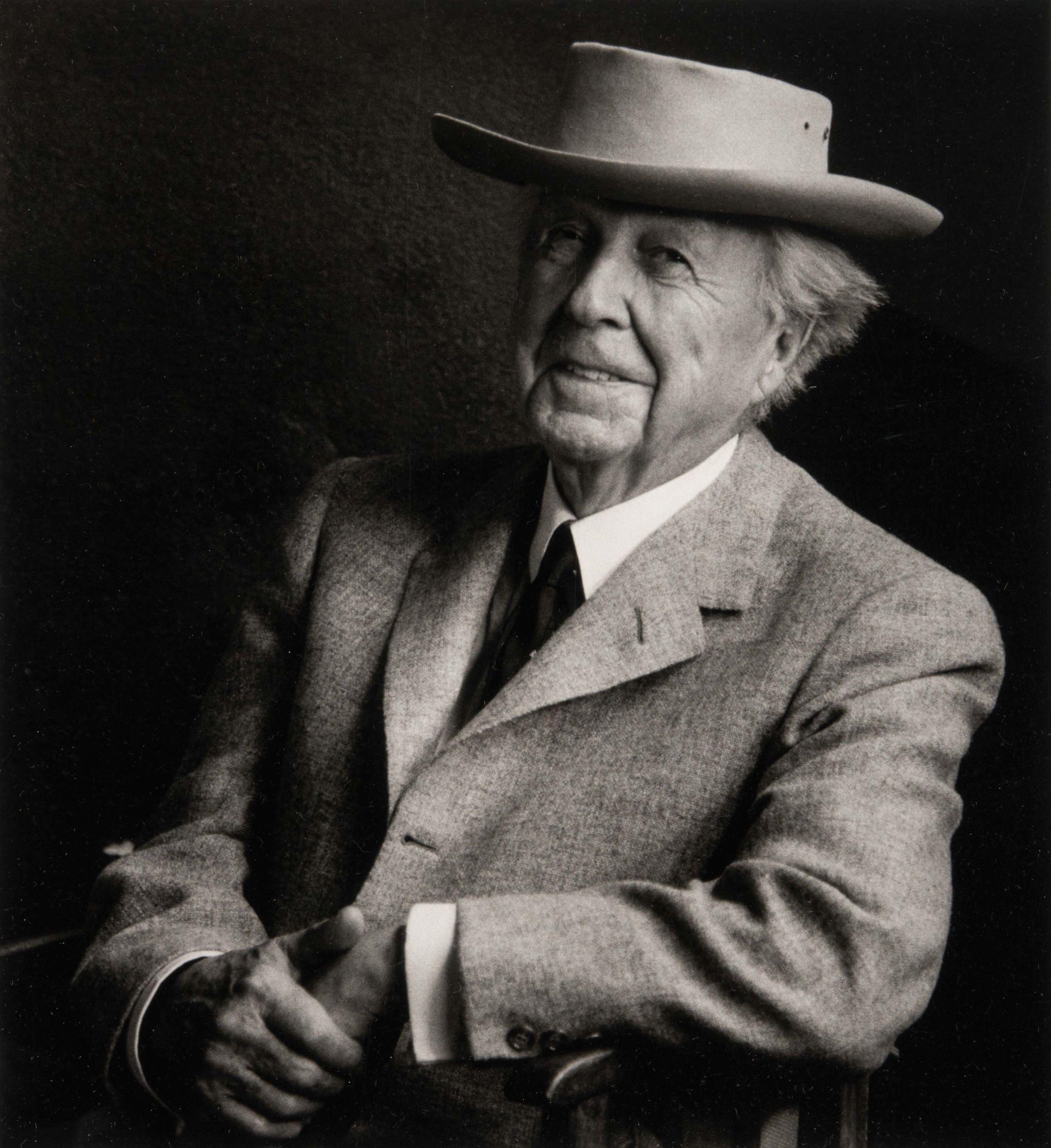 Alfred Eisenstaedt - Frank Lloyd Wright, Taliesin, Wisconsin