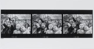 Alfred Eisenstaedt - ‘Three Frames Of Children At A Puppet Theatre’