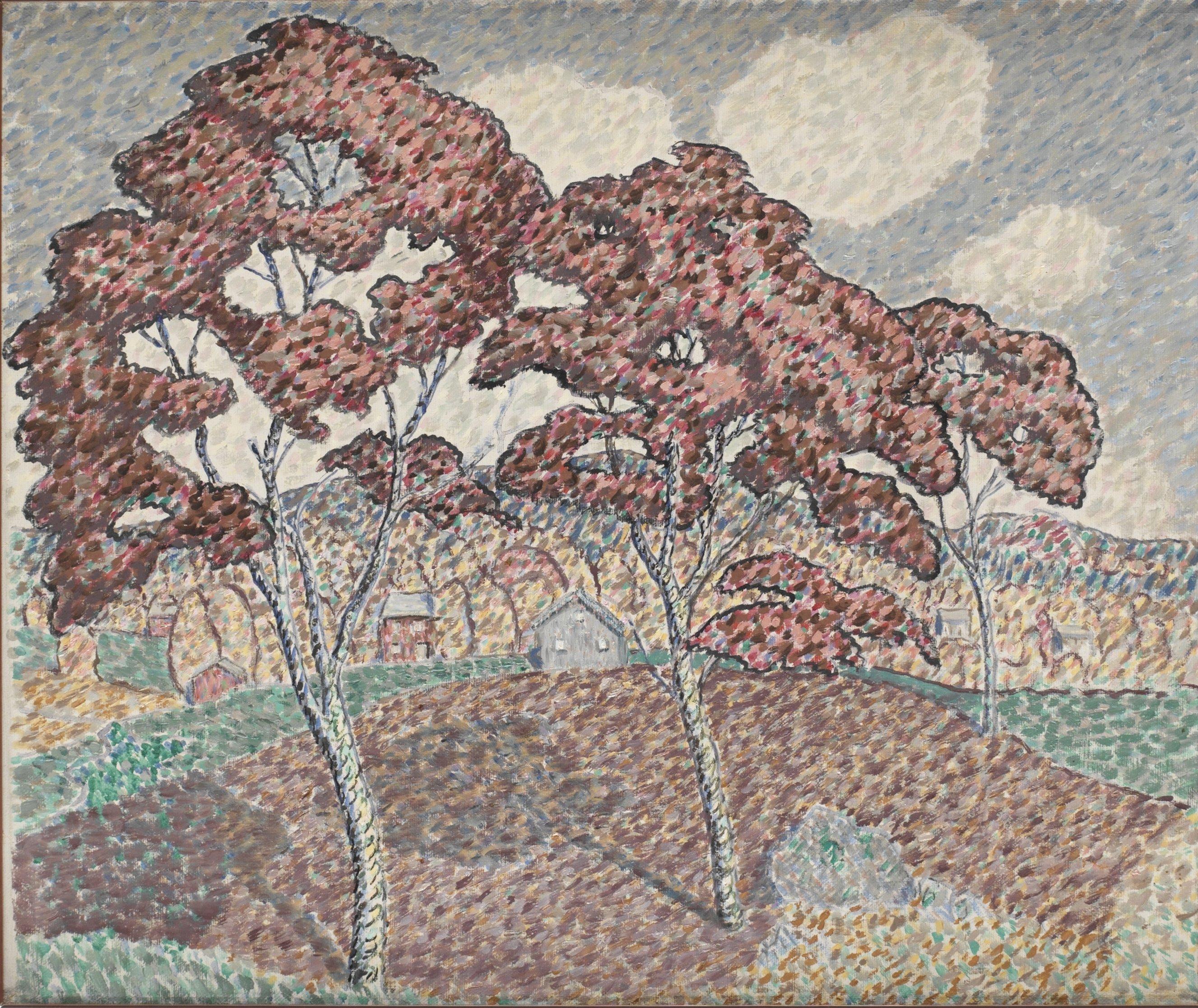 Alfred Ekstam - Höstlandskap