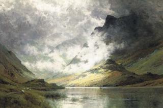 Alfred Fontville de Bréanski, Jun. - The head of a highland loch