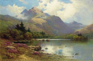 Alfred Fontville De Bréanski, Jun. - The slopes of Ben Nevis
