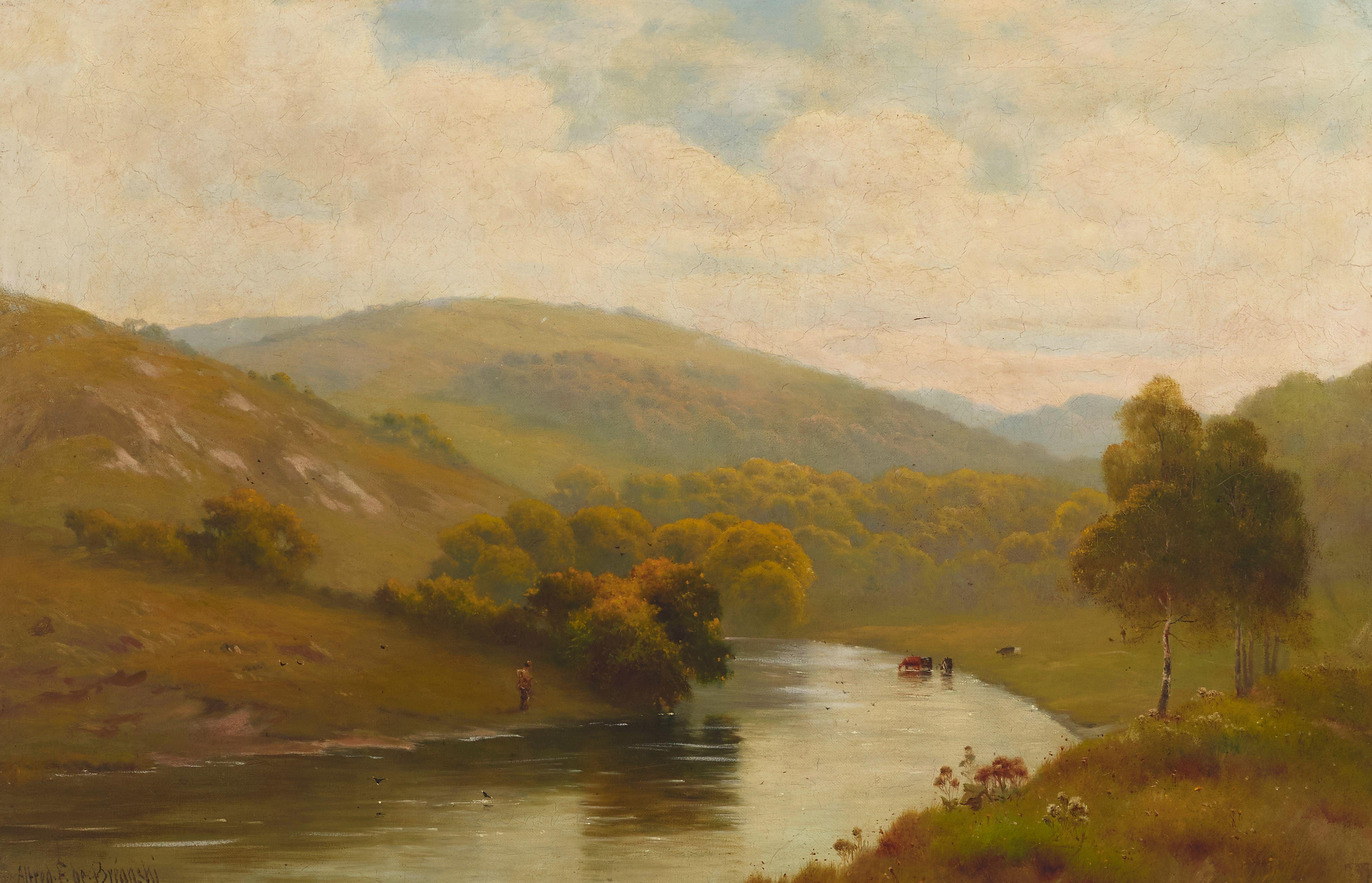 Alfred Fontville de Breanski - Borrowdale