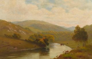 Alfred Fontville de Breanski - Borrowdale