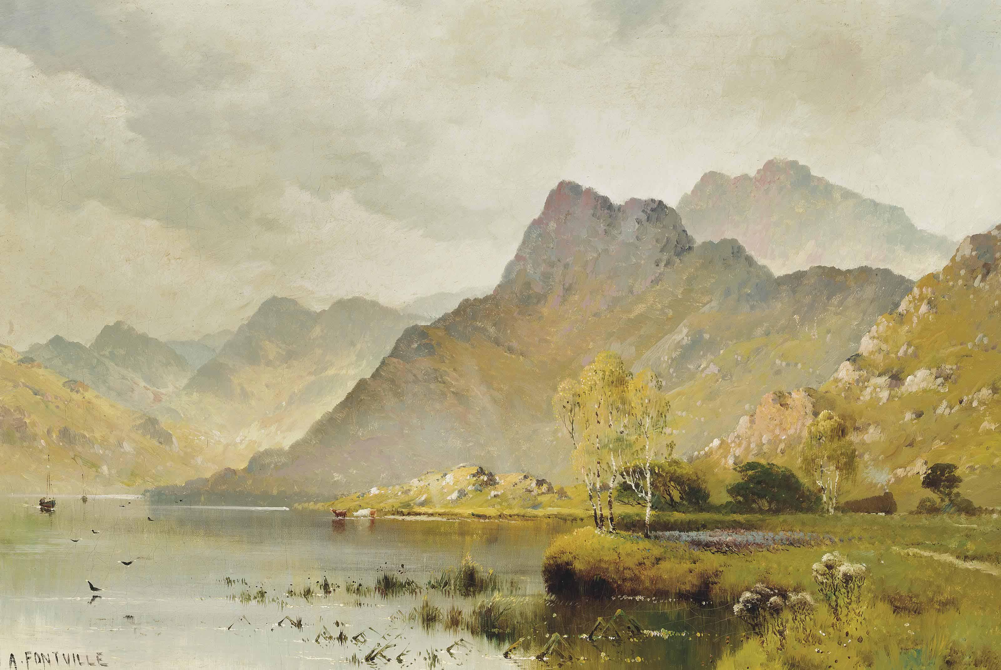 Alfred Fontville De Bréanski - Llyn Ogwen, North Wales