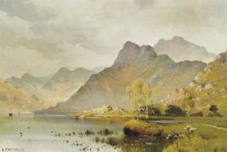 Alfred Fontville De Bréanski - Llyn Ogwen, North Wales