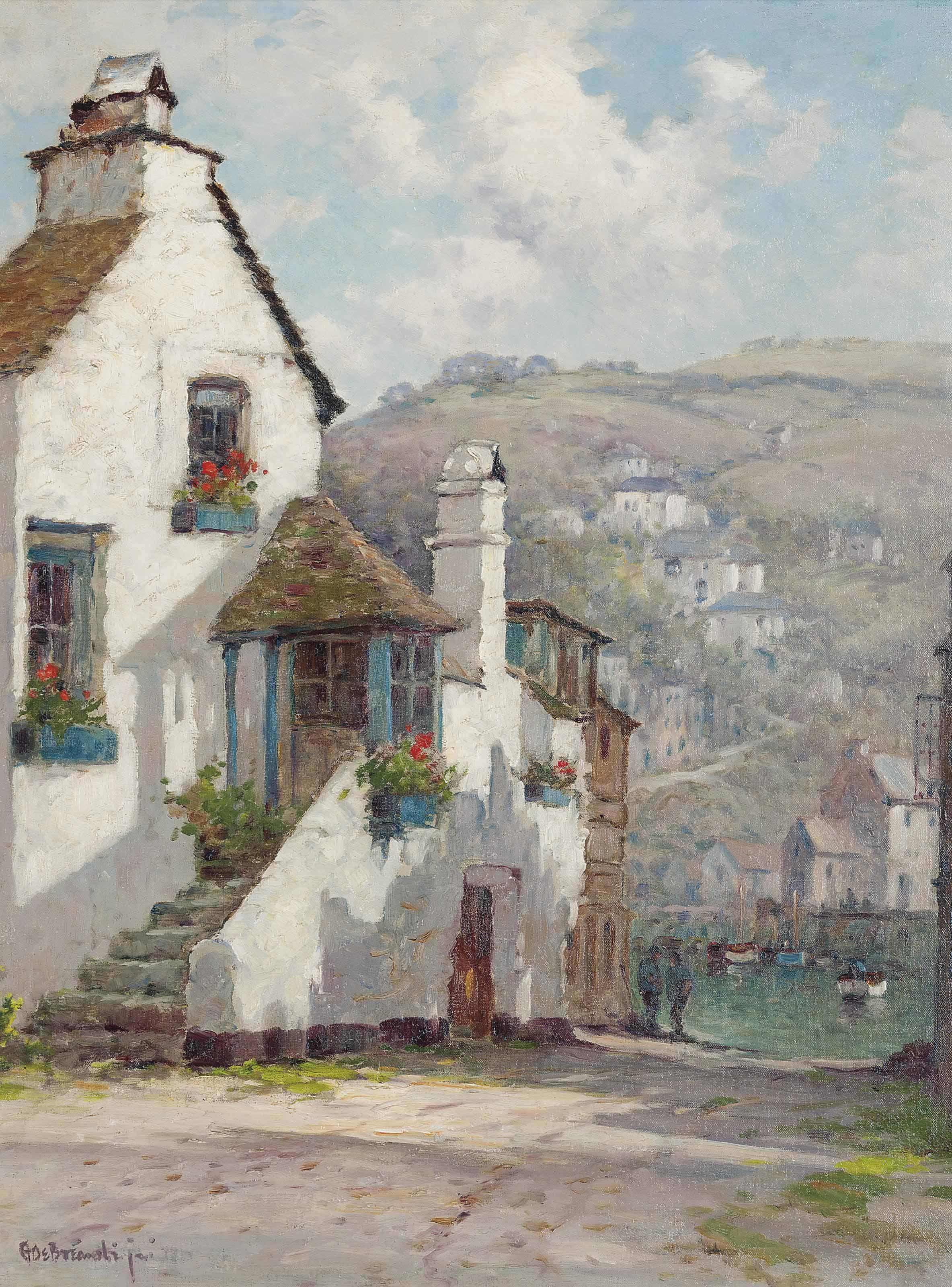 Alfred Fontville De Bréanski - Polperro, Cornwall