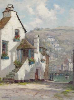Alfred Fontville De Bréanski - Polperro, Cornwall