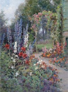 Alfred Fontville de Bréanski - Summer Flowers