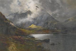 Alfred Fontville De Breanski - The Hills Of Glencoe