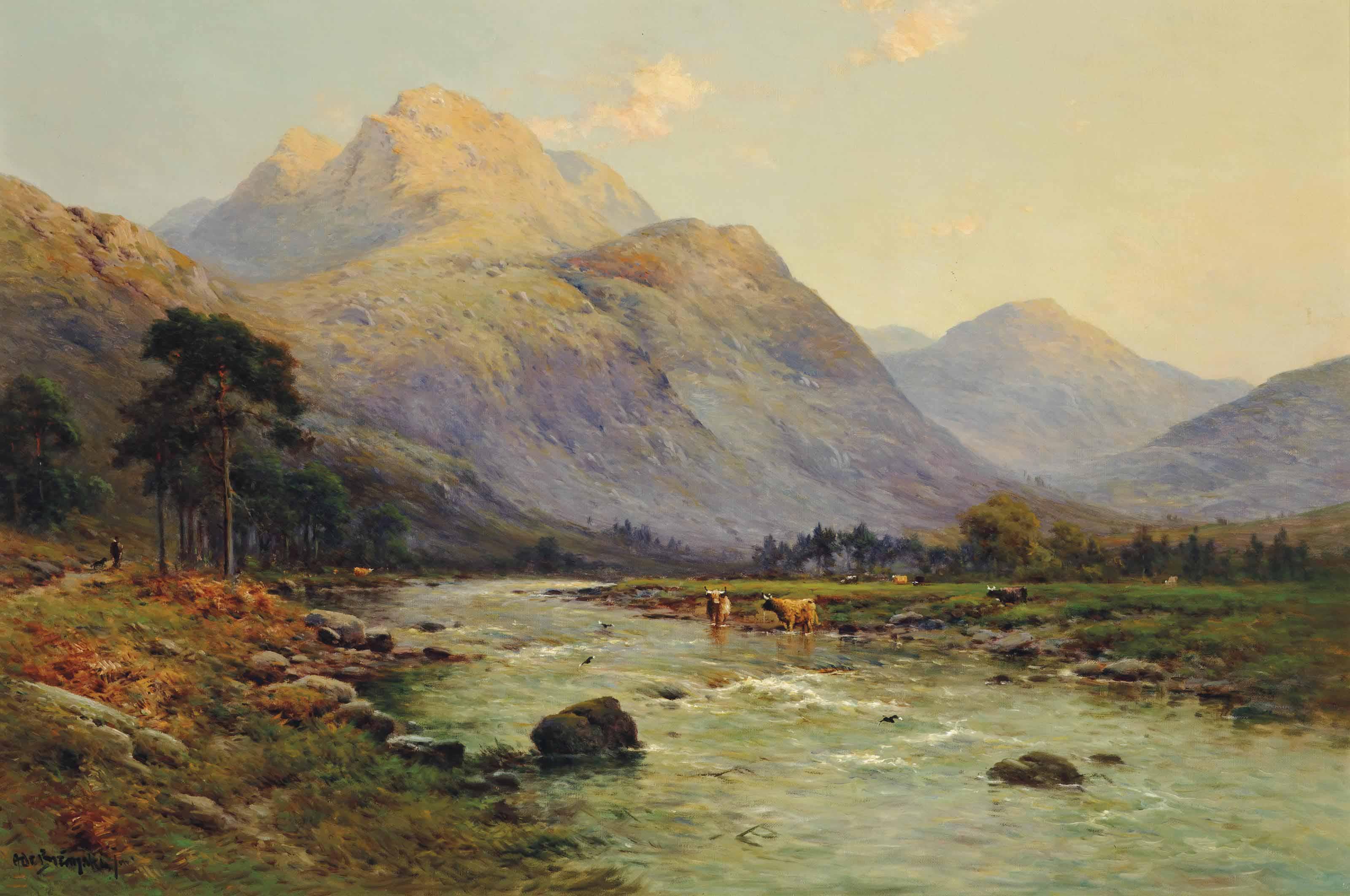 Alfred Fontville De Bréanski - The Slopes Of Ben Nevis