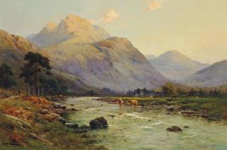 Alfred Fontville De Bréanski - The Slopes Of Ben Nevis