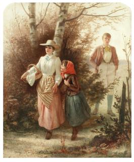 Alfred Fowler Patten - \'A Bashful Swain\'