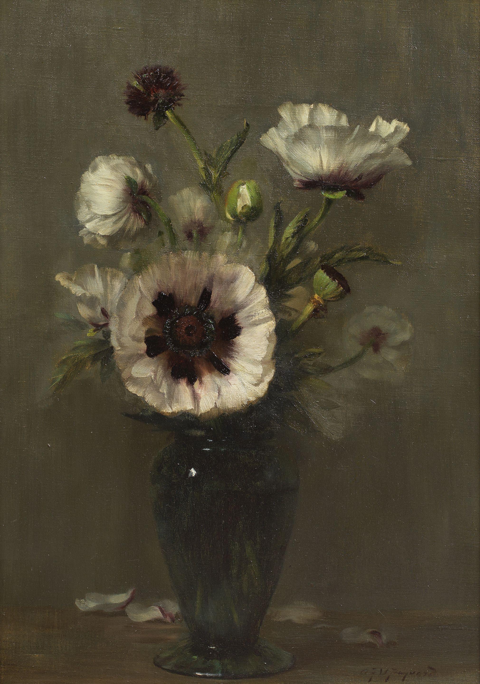 Alfred Frederick William Hayward, ROI - Oriental Poppy