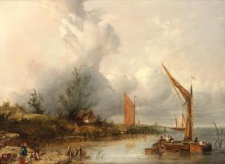 Alfred George Stannard - On the broads