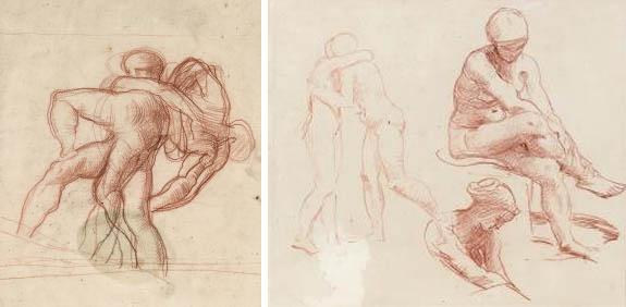 Alfred George Stevens - Figure studies