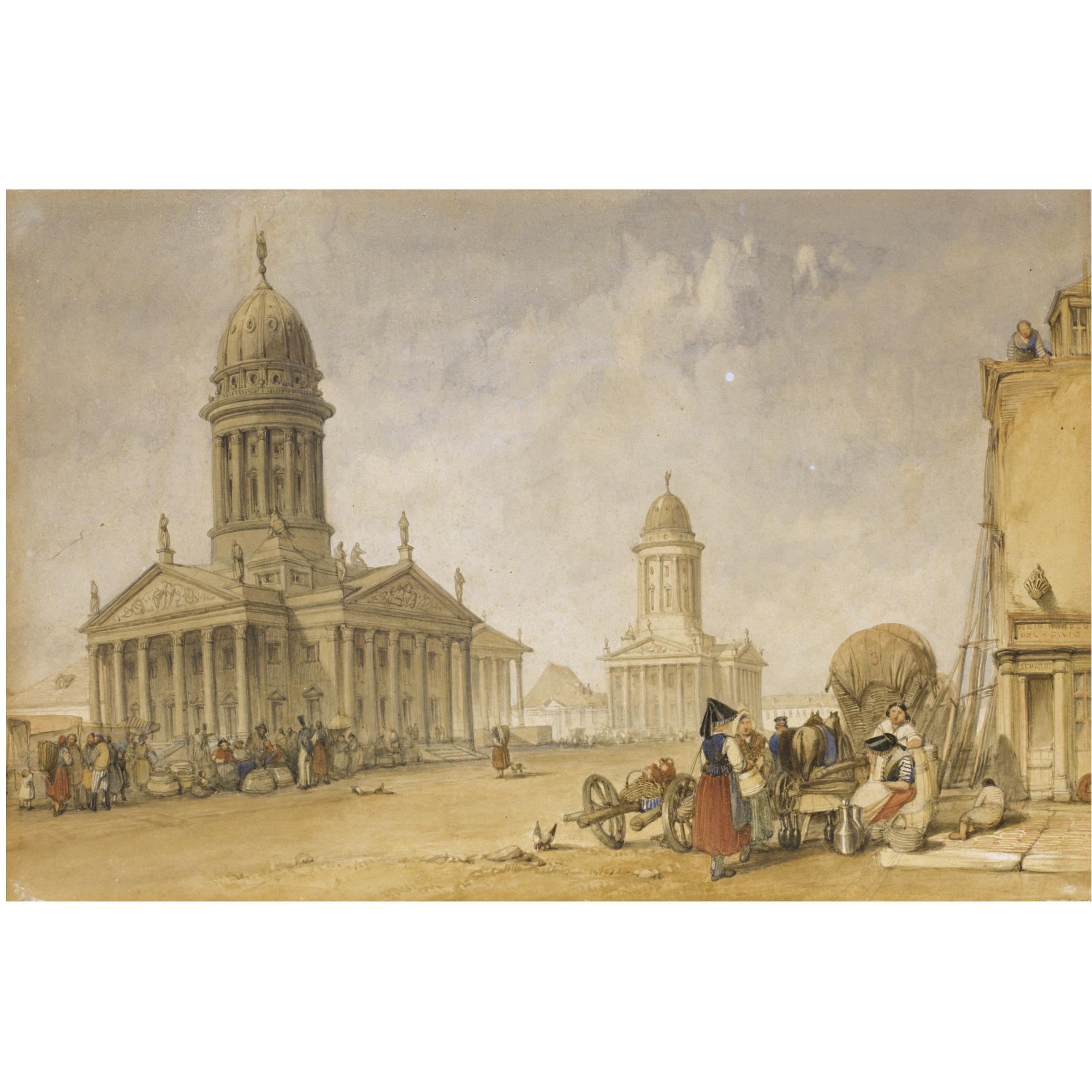 Alfred Gomersal Vickers - Gendarmenmarkt, Berlin