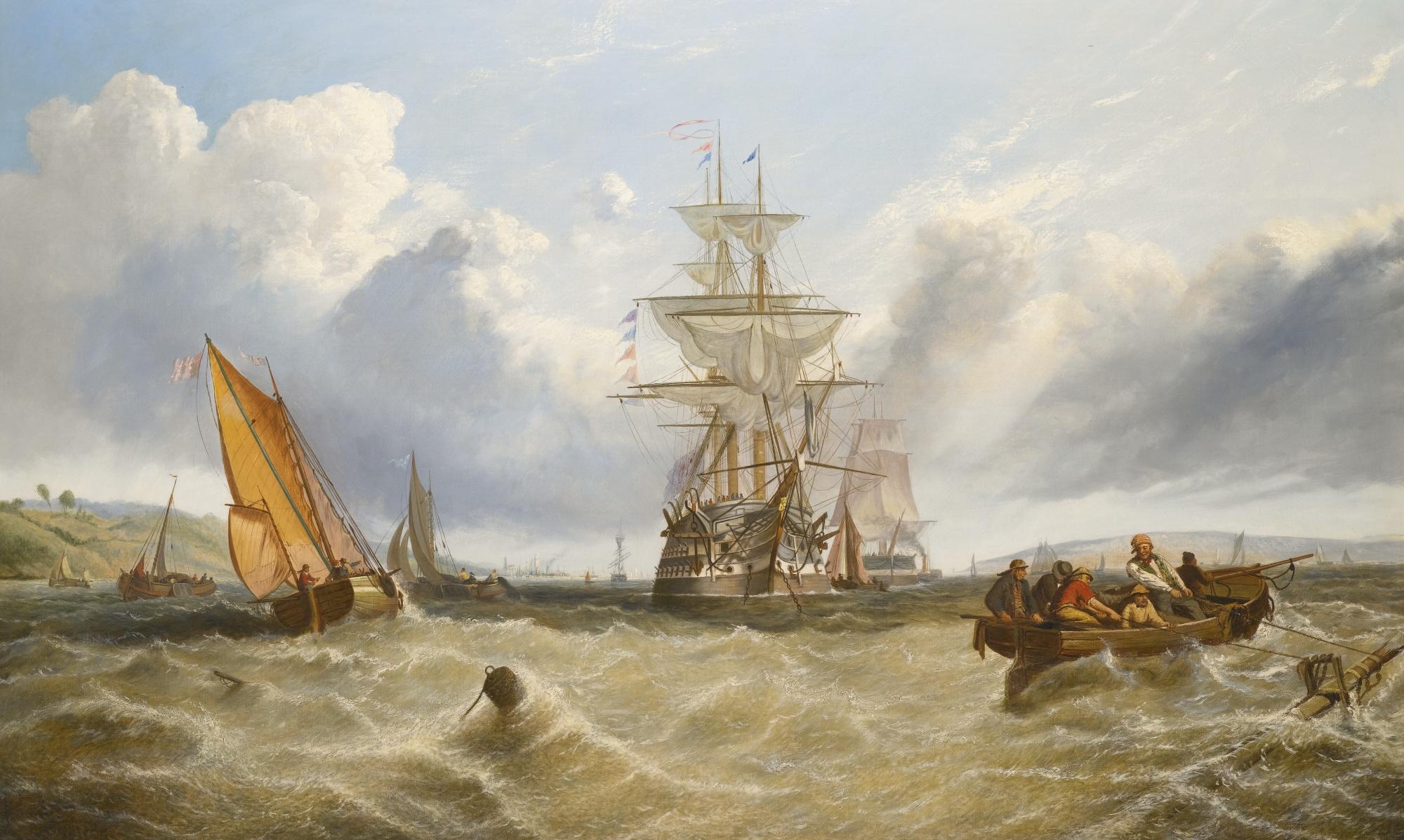 Alfred Green - On The Medway, Early Morning