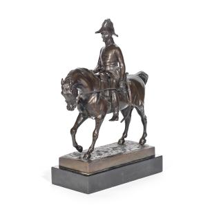 Alfred-Guillaume-Gabriel, Comte D\'Orsay - A Bronze Equestrian Portrait Of Arthur Wellesley, 1St Duke Of Wellington