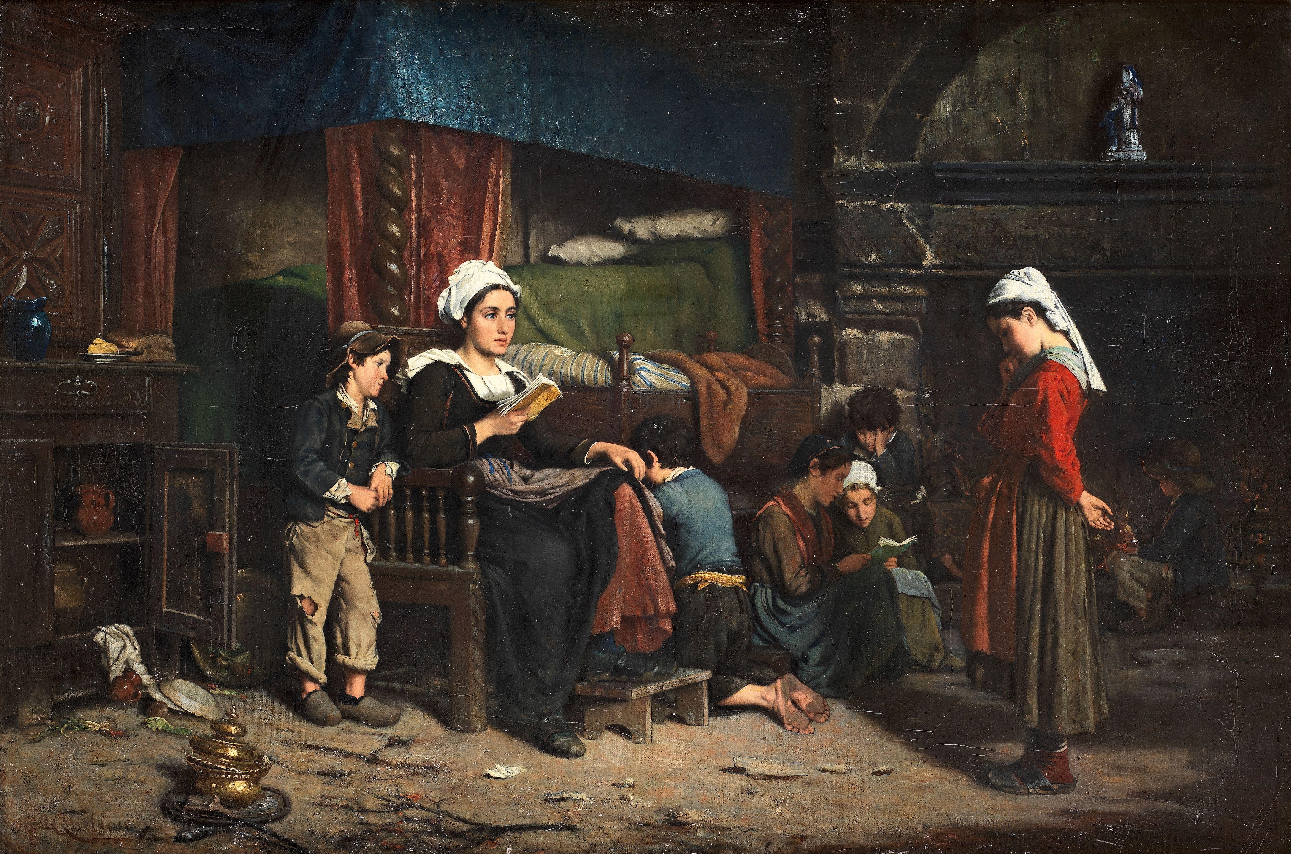 Alfred Guillou - The lesson