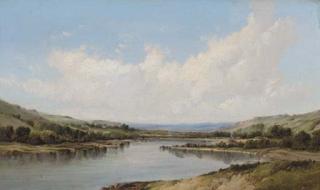 Alfred H. Vickers - A river valley