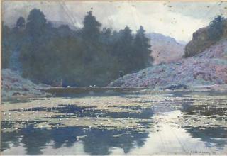 Alfred Heaton Cooper - The Lily Pond