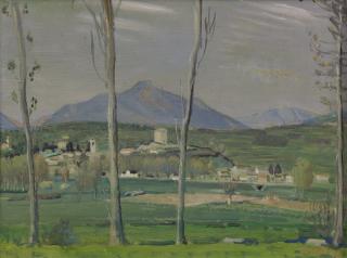 Alfred Heinrich Pellegrini - Blick Auf Stabio Von Süden, 1946