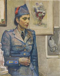 Alfred Heinrich Pellegrini - Porträt Christel Hettinger Als Fhd, 1944